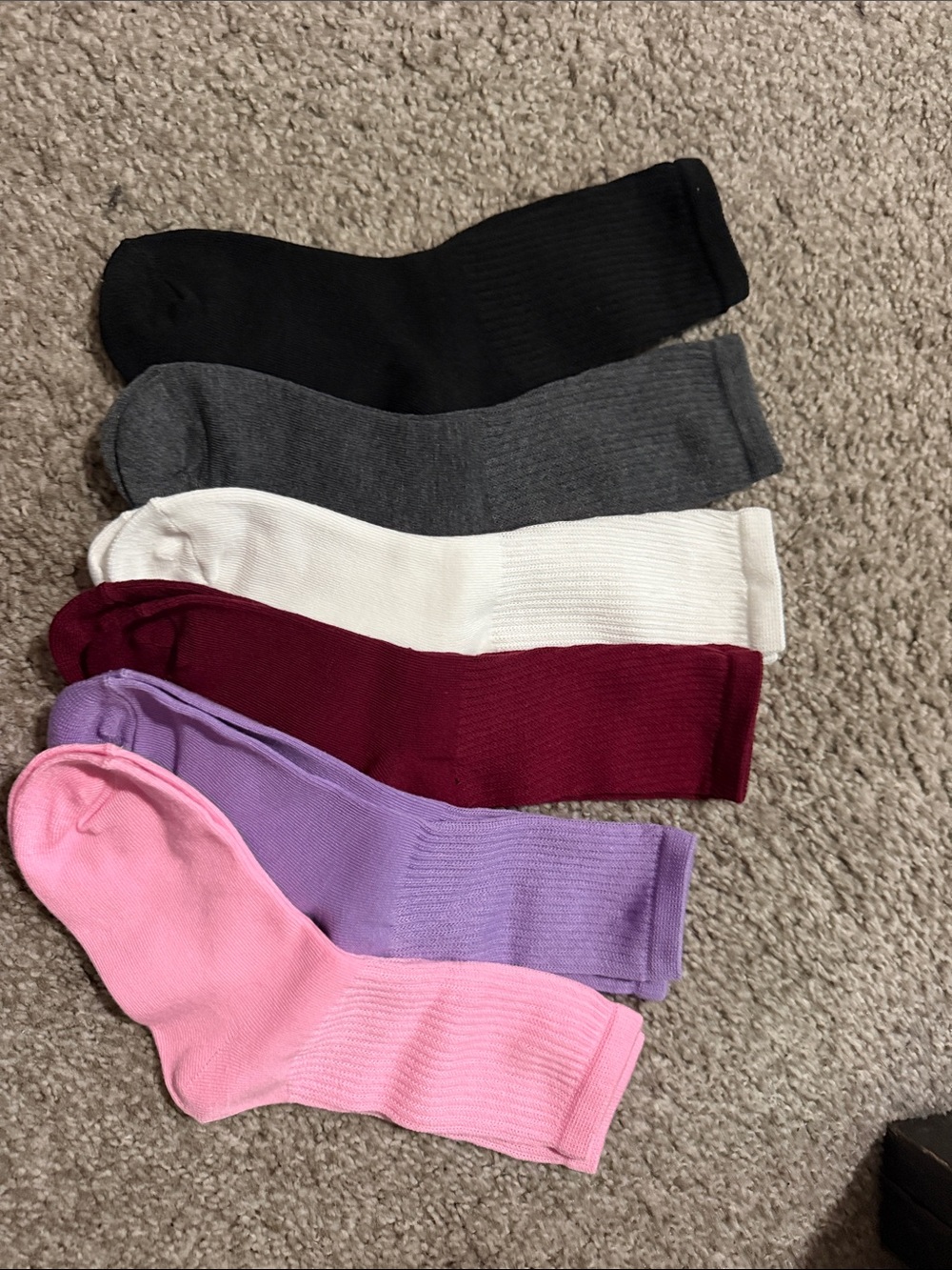 Kids Ribbed Socks - Multi Color Pack - Picture 2 of 2